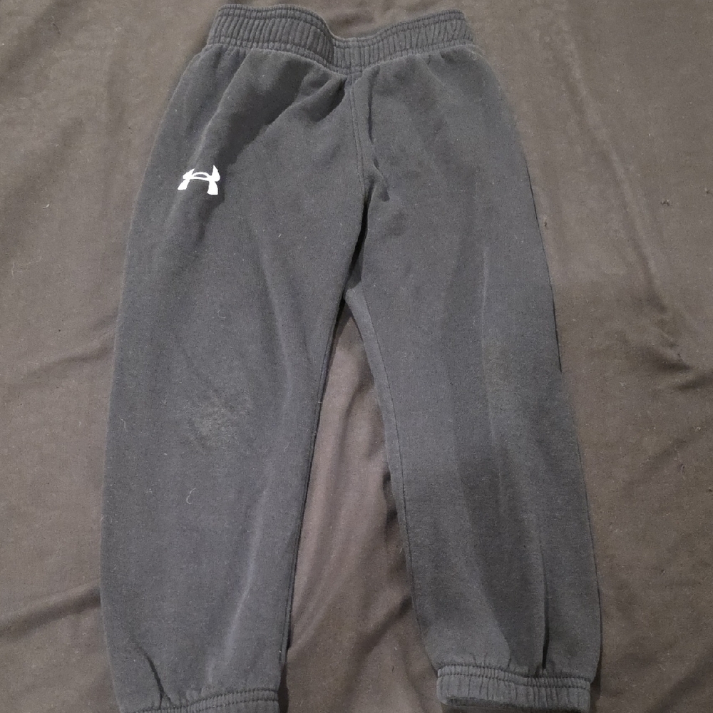 Under Armour Kids Charcoal Black Sweatpants